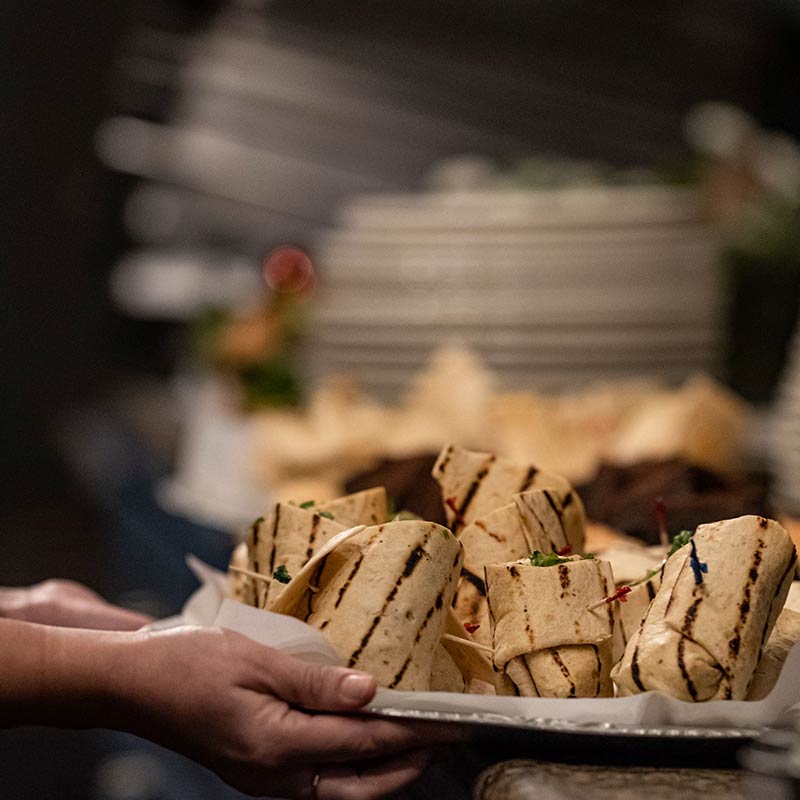 Sandwich wraps from The Galley