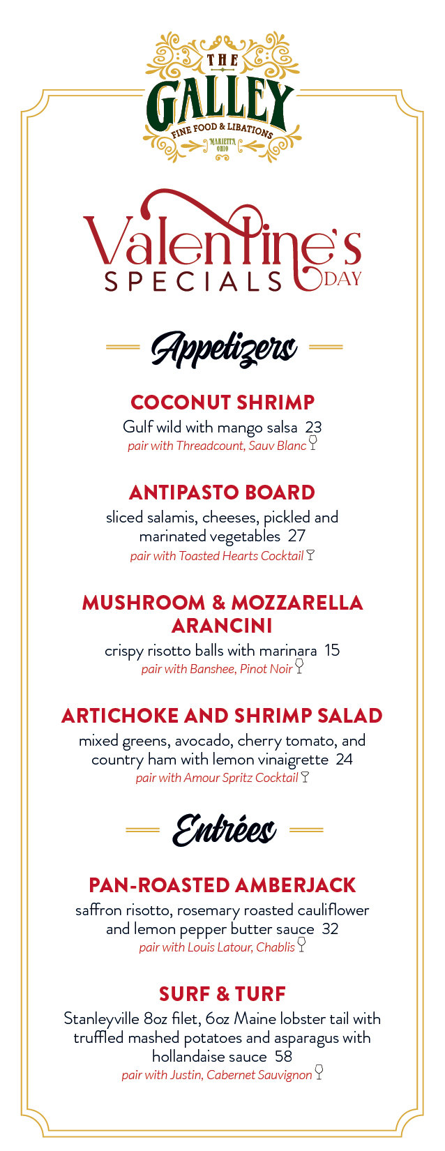 Valentines Day Menu2