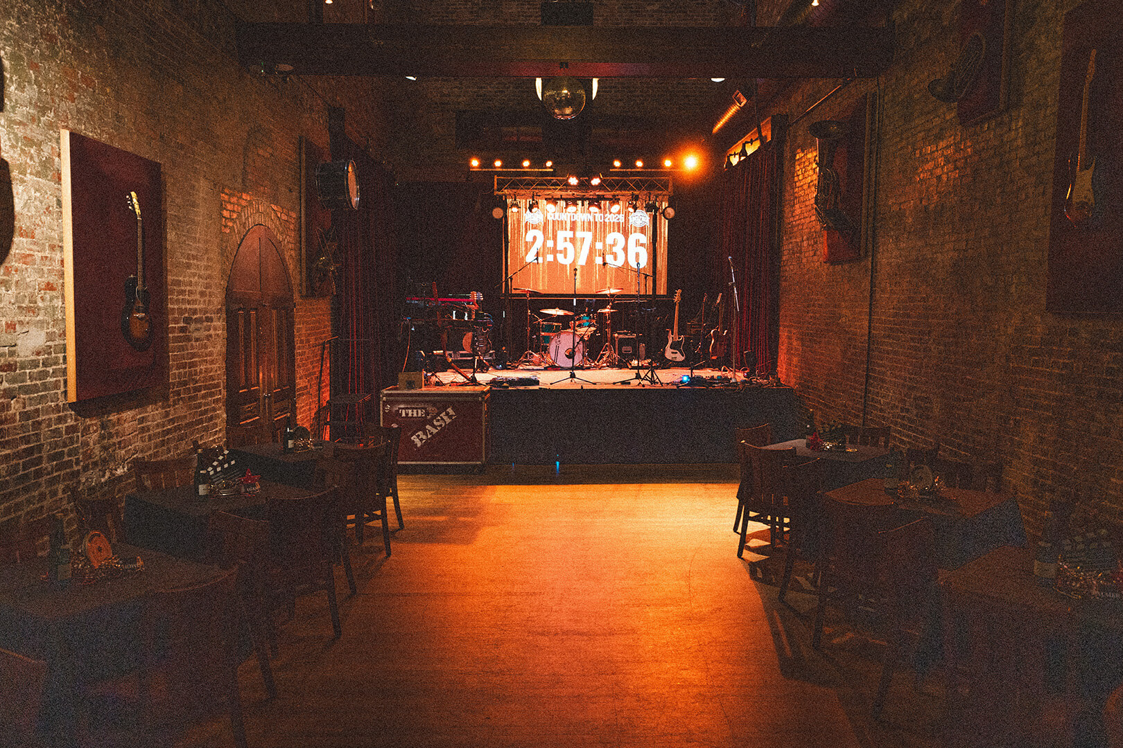 The Adelphia venue interior with stage