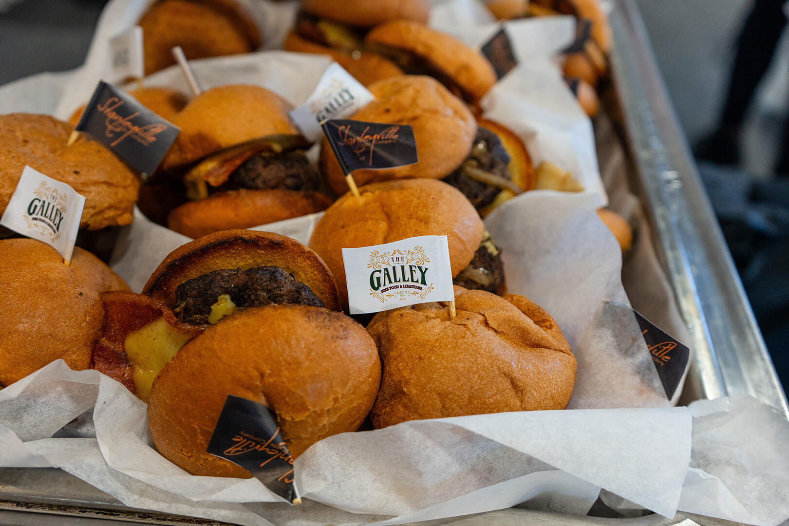 Gourmet appetizers at The Adelphia